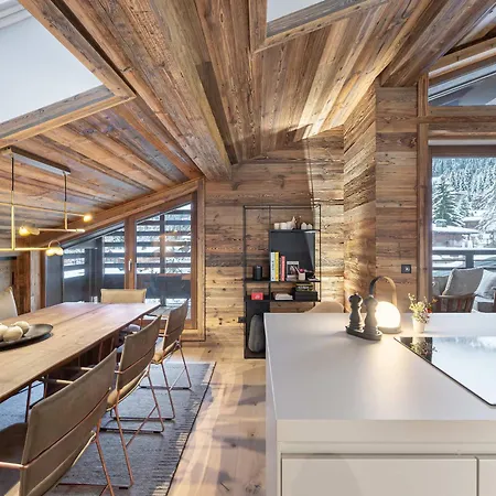 Duplex Avec Espace Detente, Piscine Et 4 A - Fr-1-569-66 Megève